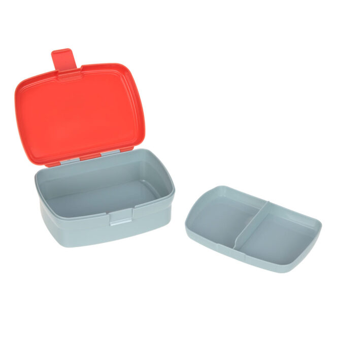 Lassig Lunch Set (Lunchbox & Bottle) - Tiny Drivers, Fire Engine