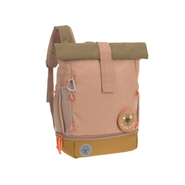 Lassig Mini Rolltop Backpack - Nature, Hazelnut