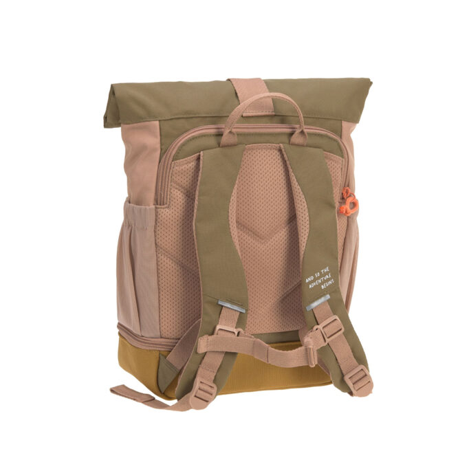 Lassig Mini Rolltop Backpack - Nature, Hazelnut