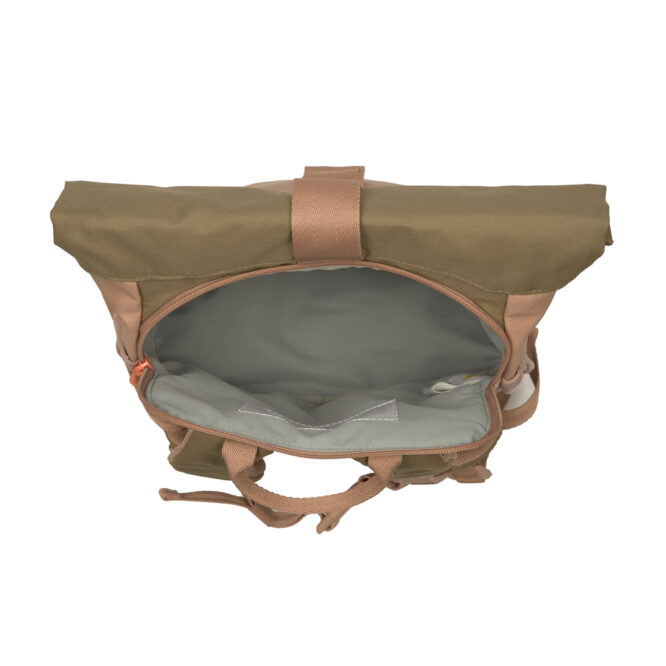 Lassig Mini Rolltop Backpack - Nature, Hazelnut