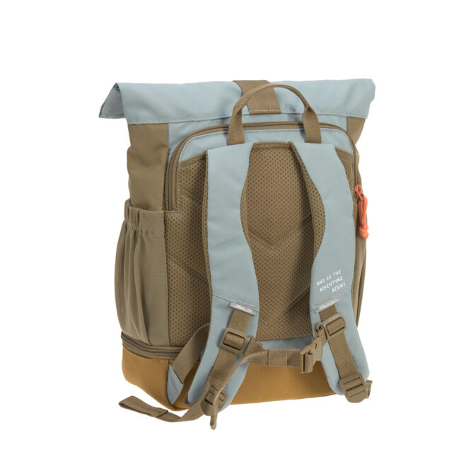Lassig Mini Rolltop Backpack - Nature, Olive