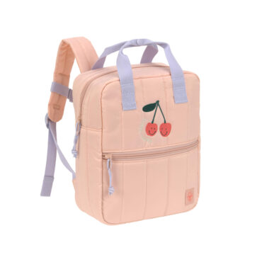 Lassig Mini Square Backpack - Little Gang, Cherry Peach