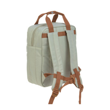 Lassig Mini Square Backpack - Little Gang, Light Khaki
