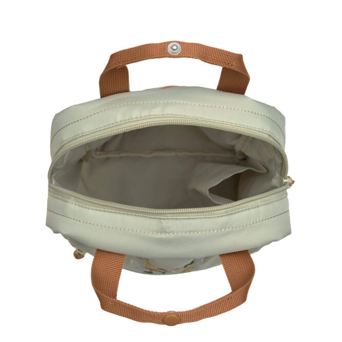 Lassig Mini Square Backpack - Little Gang, Light Khaki
