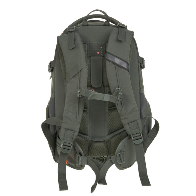 Lassig School Backpack - Origin Bold, Dark Olive