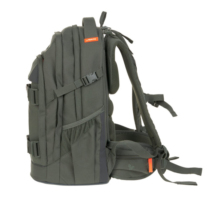 Lassig School Backpack - Origin Bold, Dark Olive