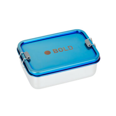Lassig Lunchbox Stainless Steel - Bold, Blue/Purple