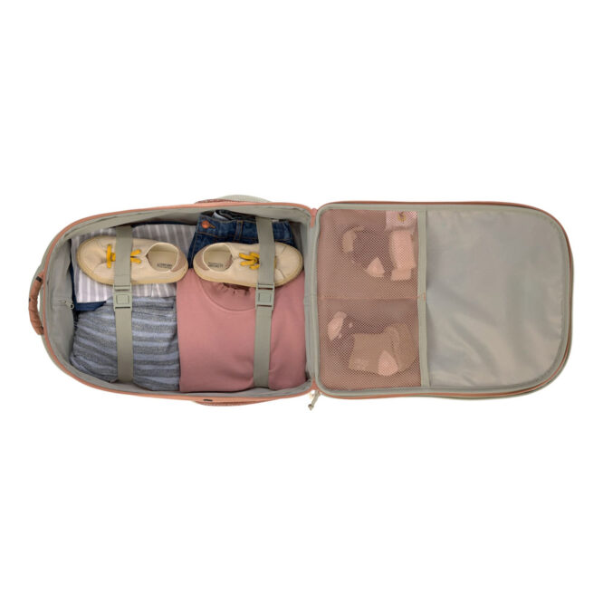 Lassig Trolley School Bag - Happy Prints, Caramel