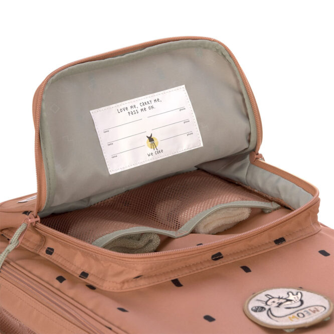 Lassig Trolley School Bag - Happy Prints, Caramel