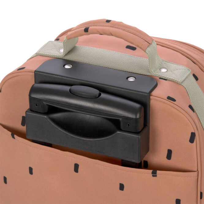 Lassig Trolley School Bag - Happy Prints, Caramel