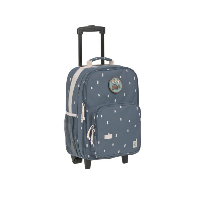 Lassig Trolley School Bag - Happy Prints, Midnight Blue