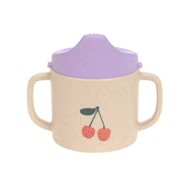 Lassig Sippy Cup (6m+) - Happy Fruits, Cherry