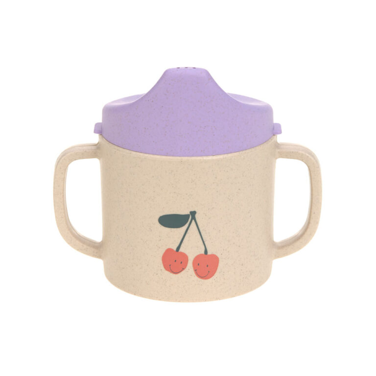 Lassig Sippy Cup (6m+) - Happy Fruits, Cherry