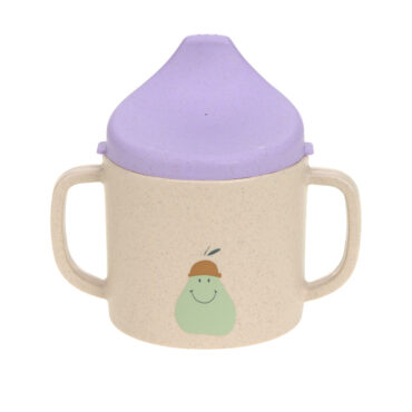 Lassig Sippy Cup (6m+) - Happy Fruits, Cherry