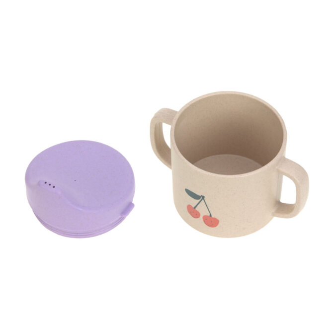 Lassig Sippy Cup (6m+) - Happy Fruits, Cherry