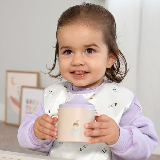 Lassig Sippy Cup (6m+) - Happy Fruits, Cherry