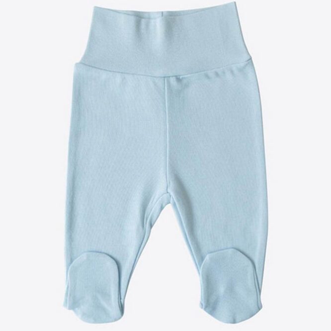 Kitikate Newborn Organic Baby Boy Set - Blue, Toy Horse - Image 4