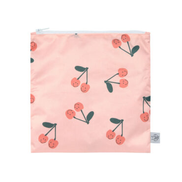 Lassig Snack Bags - Happy Fruits, Cherry 2 Pcs