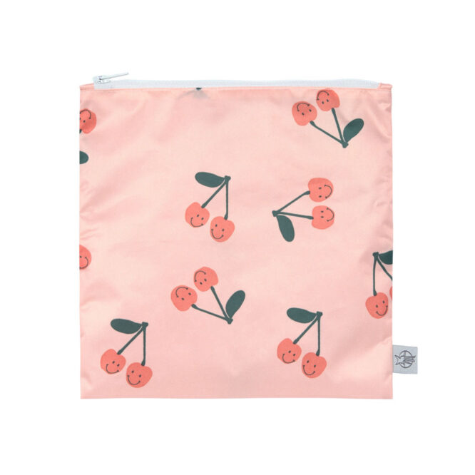 Lassig Snack Bags - Happy Fruits, Cherry 2 Pcs