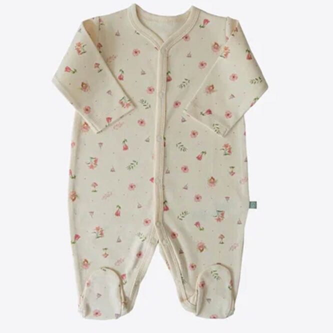 Kitikate Newborn Organic Baby Girl Set - Natural, Fairy