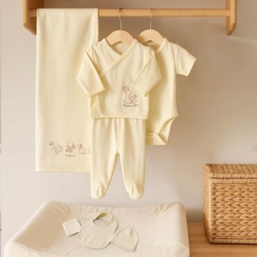 Kitikate Newborn Organic Newborn Set - Natural, Little Hopper