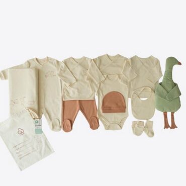 Kitikate Newborn Organic Newborn Set - Natural, Quacks