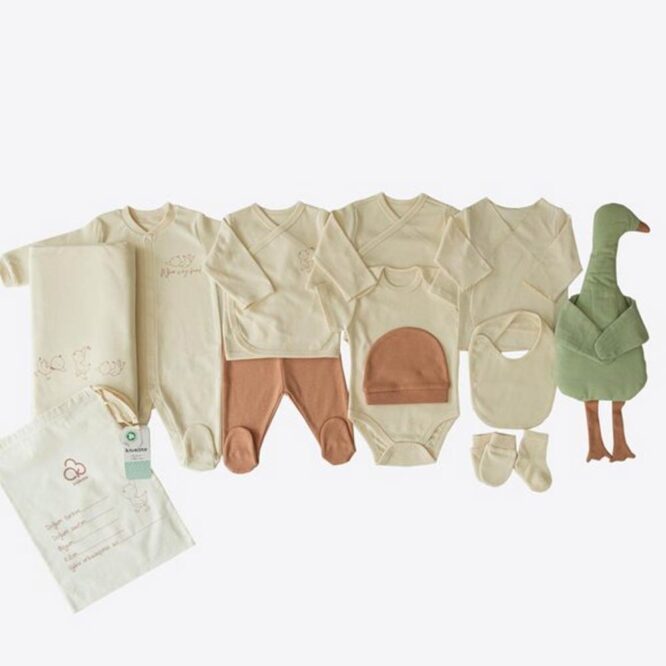 Kitikate Newborn Organic Newborn Set - Natural, Quacks