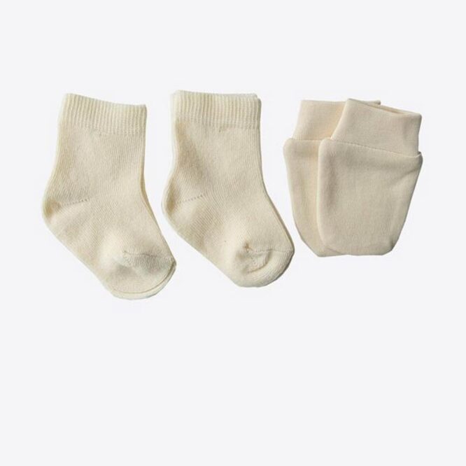 Kitikate Newborn Organic Newborn Set - Natural, Mushroom