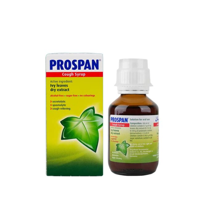 Prospan Cough Syrup, Ivy Leaves Dry Extract 100ml