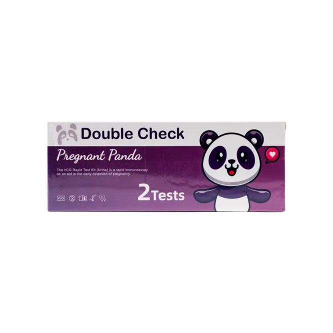 Pregnant Panda Double Check 2 Tests