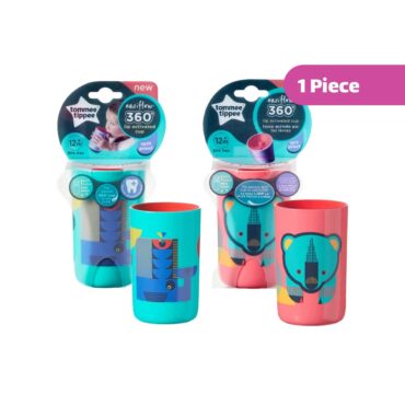 Tommee Tippee Easiflow Tumbler 250ml - Blue/Pink