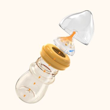 Eggbaby Plastic Baby Feeding Bottle (0m+) 180ml