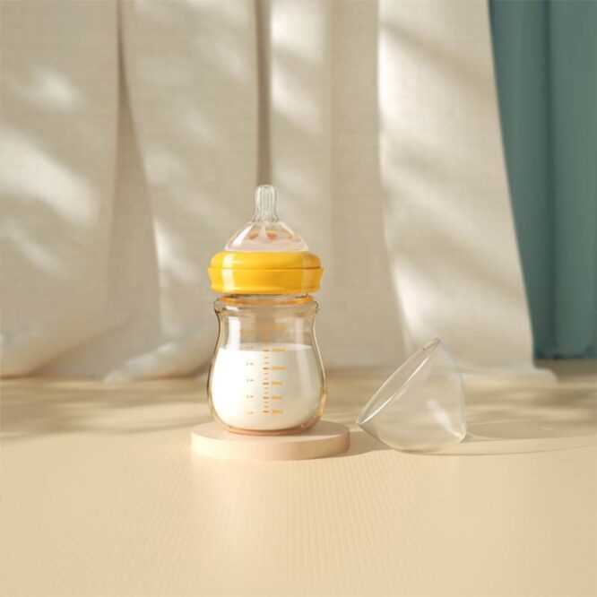Eggbaby Plastic Baby Feeding Bottle (0m+) 180ml