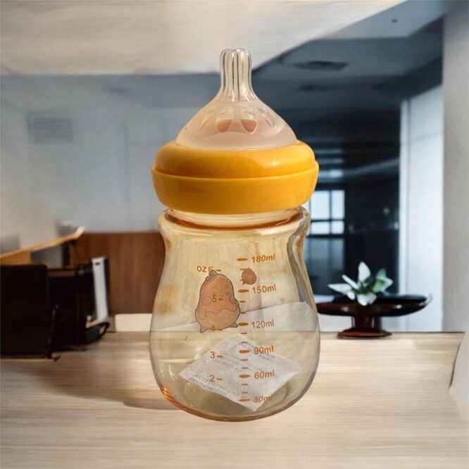 Eggbaby Plastic Baby Feeding Bottle (0m+) 180ml