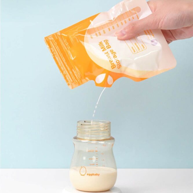 Eggbaby Breast Milk Storage Bags 250ml - 30 Bags