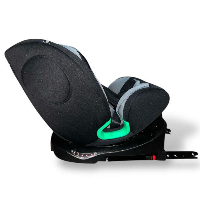 Gaia 360° Rotating Baby Car Seat - Black/Gray
