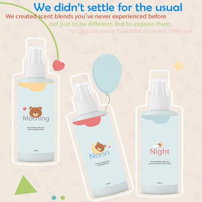 Oiy Baby Perfume Set - 200ml x 3 Pcs