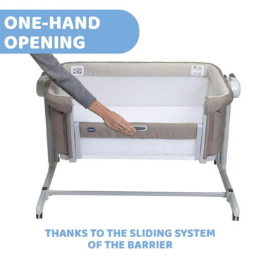 Chicco Next2Me Magic Evo Crib (0m+) Max 9kg - Desert Taupe
