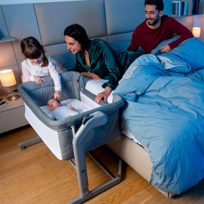 Chicco Next2Me Magic Evo Crib (0m+) Max 9kg - Desert Taupe