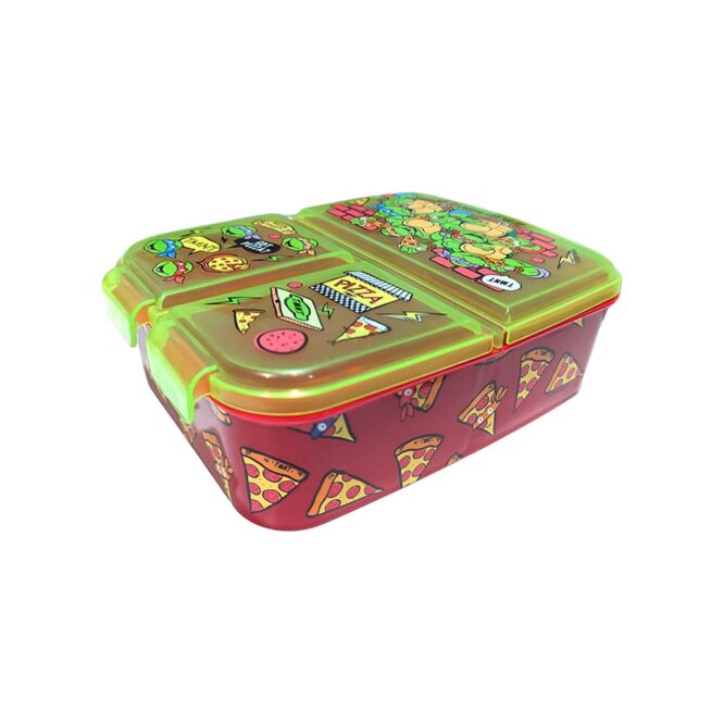 Stor Multi-Compartment Sandwich Box - Ninja Turtles
