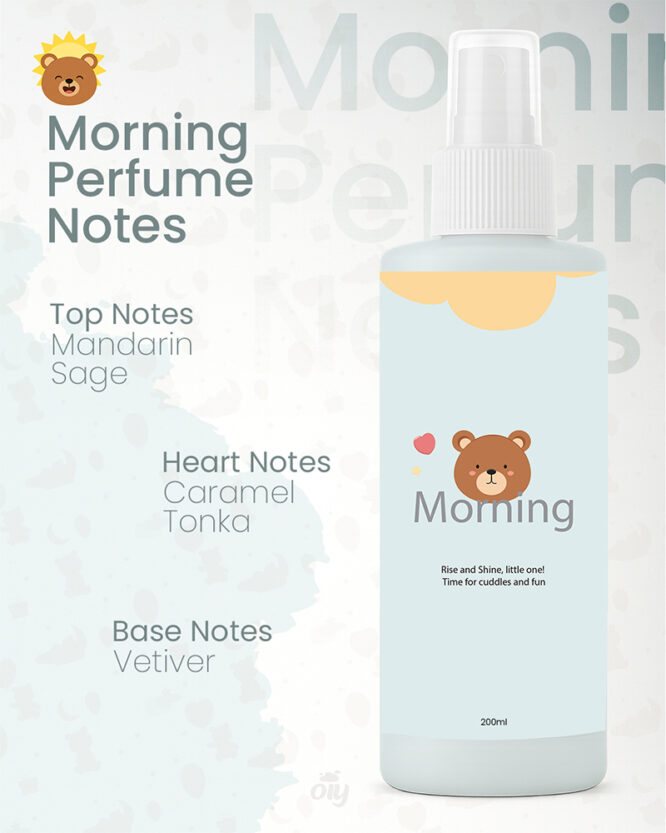 Oiy Baby Perfume Set - 200ml x 3 Pcs