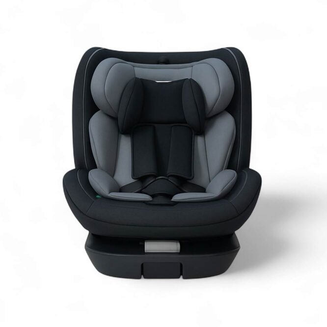 Gaia 360° Rotating Baby Car Seat - Black/Gray