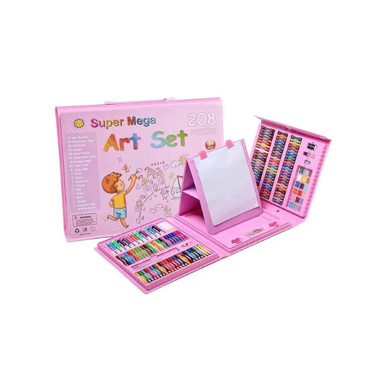 Super Mega Art Set (3Yrs+) - 208 Pcs