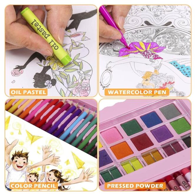Super Mega Art Set (3Yrs+) - 208 Pcs