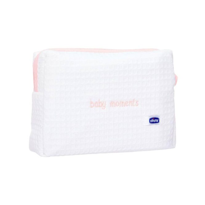 Chicco Baby Moments Set with Beauty Zip Bag - Pink