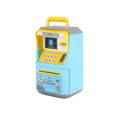 Face Recognition ATM Saving Box - Blue