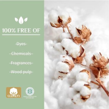 Organyc Beauty Cotton Balls - 100 Pcs