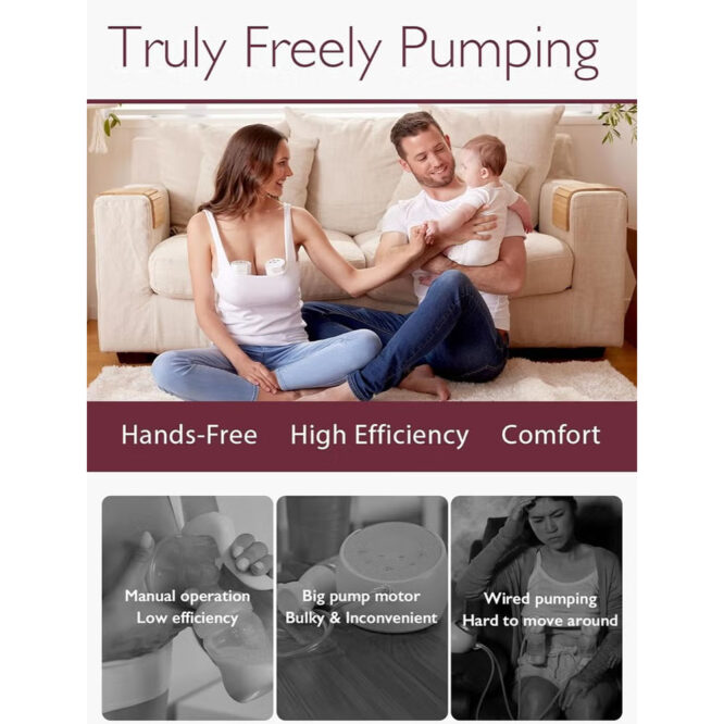 Momcozy Double Wearable Breast Pump S12 Pro