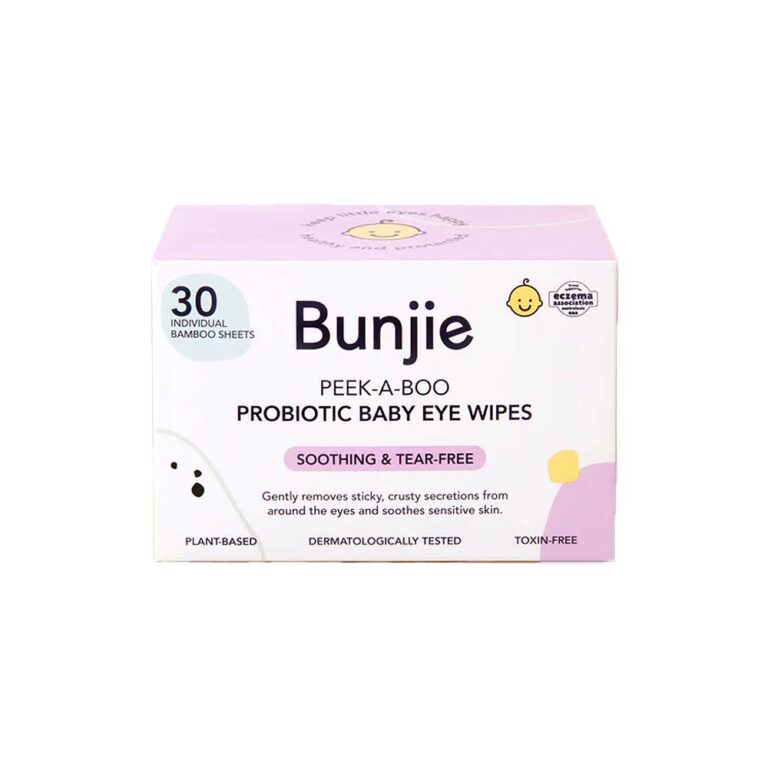Bunjie Probiotic Baby Eye Wipes - 30 Wipes