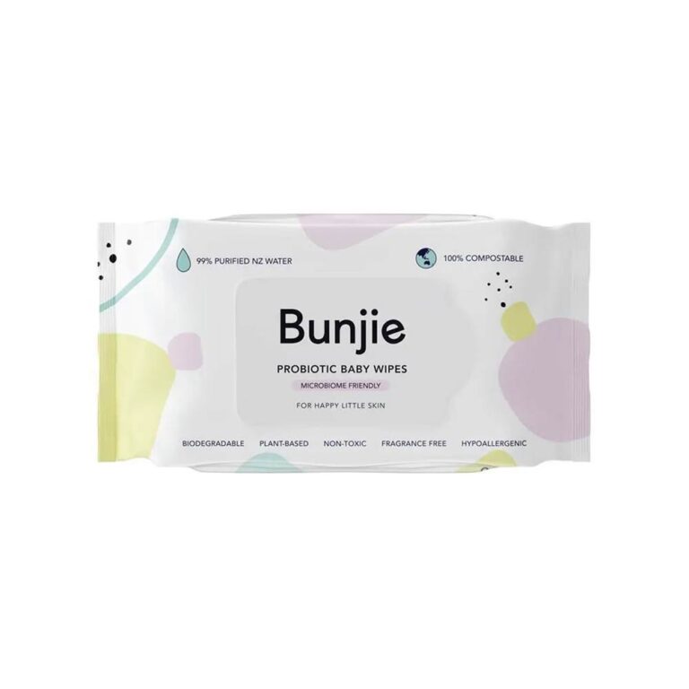 Bunjie Probiotic Baby Wipes - 80 Wipes